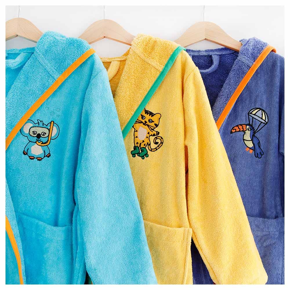 Milk&Moo - Cool Coala Kids Robe - Blue