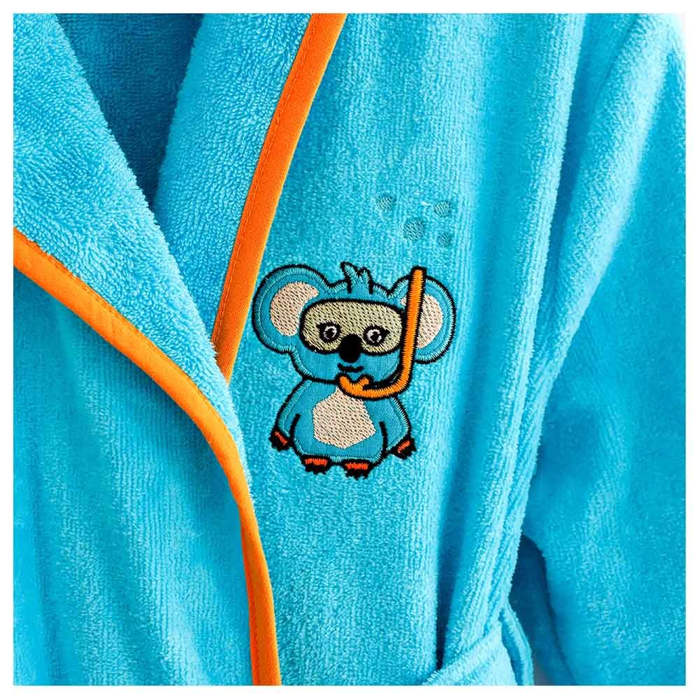 Milk&Moo - Cool Coala Kids Robe - Blue