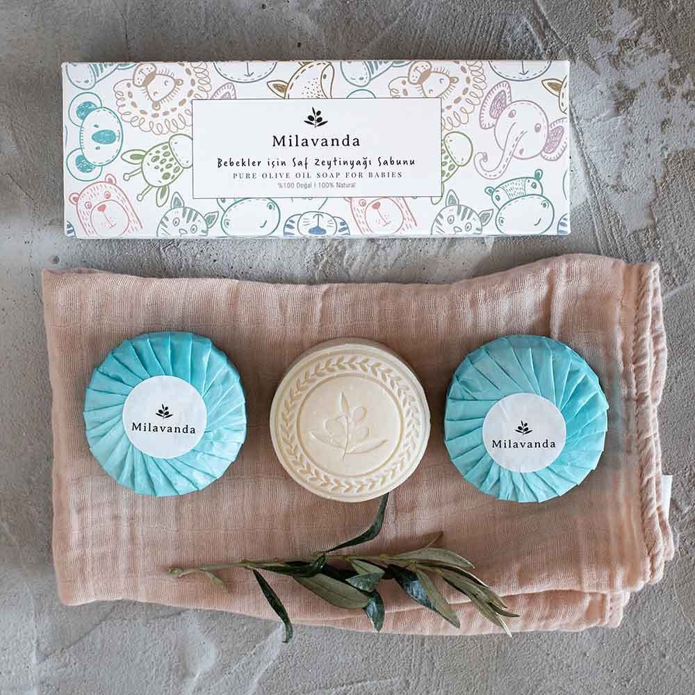 Milavanda - Baby Soap Set