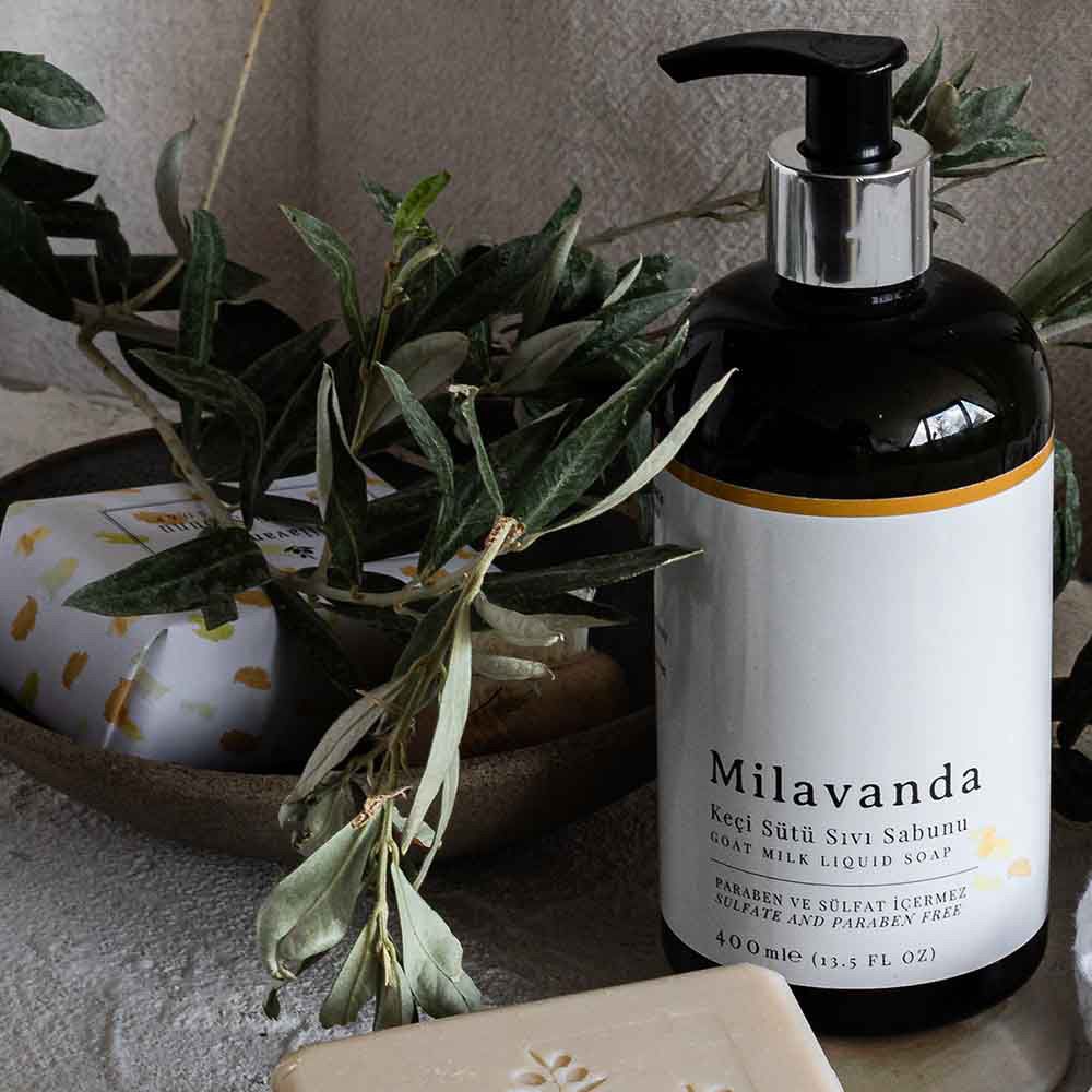 Milavanda - Goat Milk Liquid Soap - 400ml