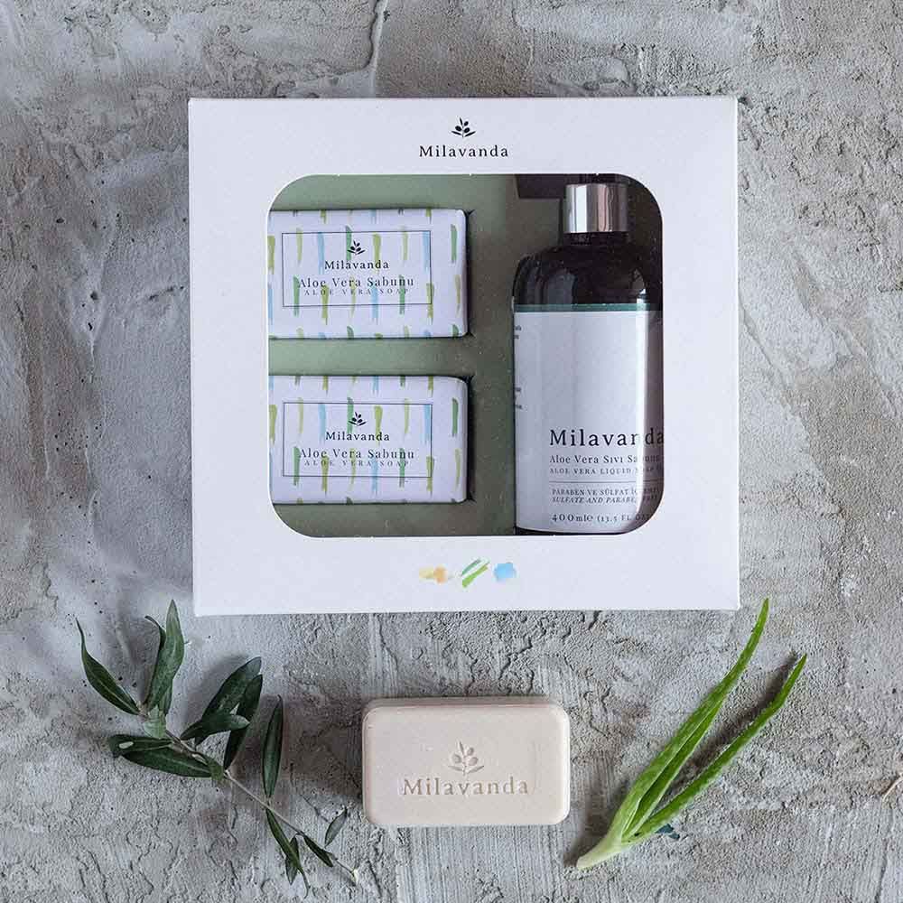 Milavanda - Aloe Vera Soap Gift Set