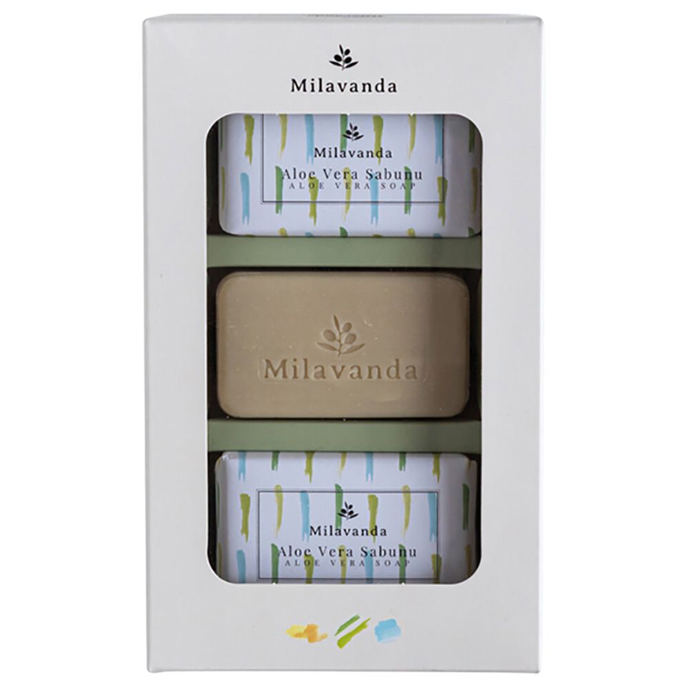 Milavanda - Aloe Vera Bar Soap Set