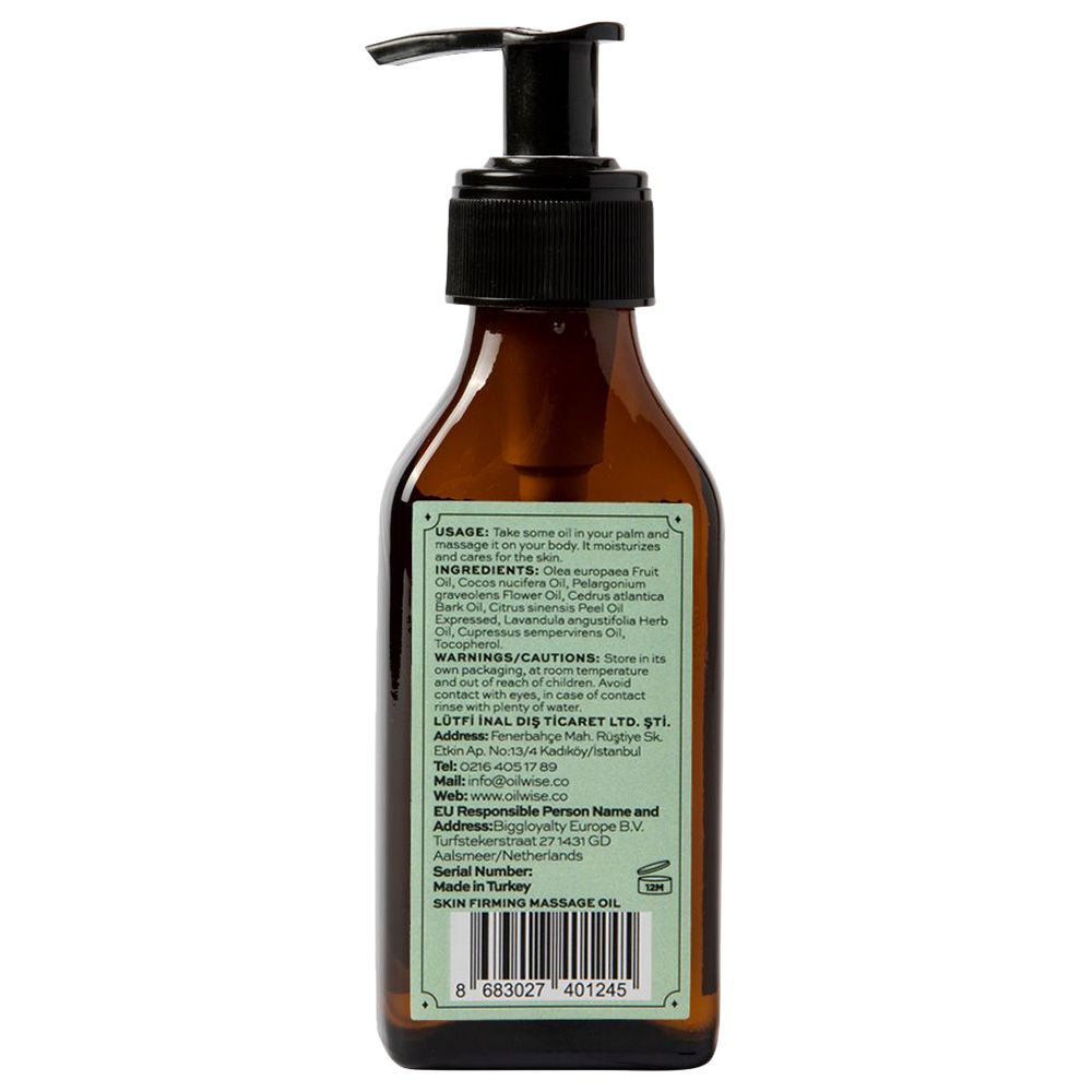 Oilwise - Skin Firming Anti-Cellulite Massage Oil 