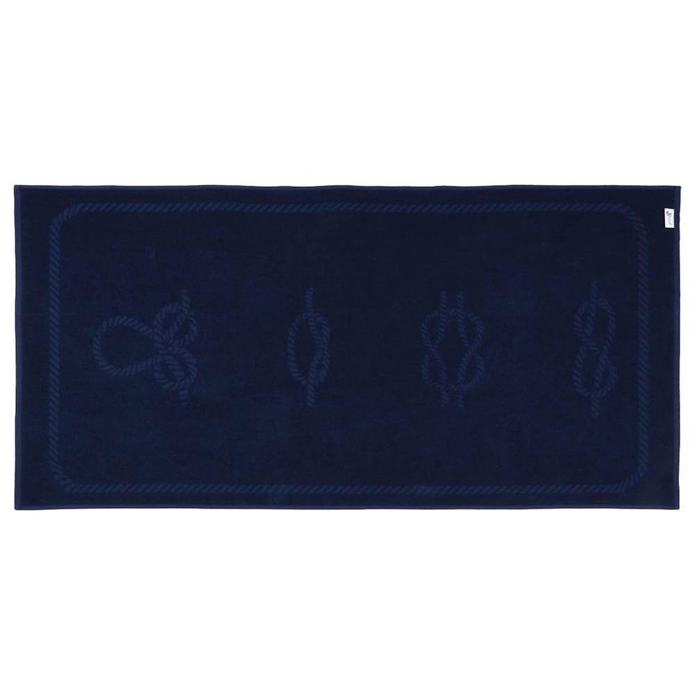 Anemoss - Sailor Knot Beach Towel Navy Blue