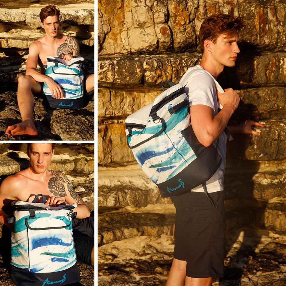 Anemoss - Waves Insulated Cooler Backpack