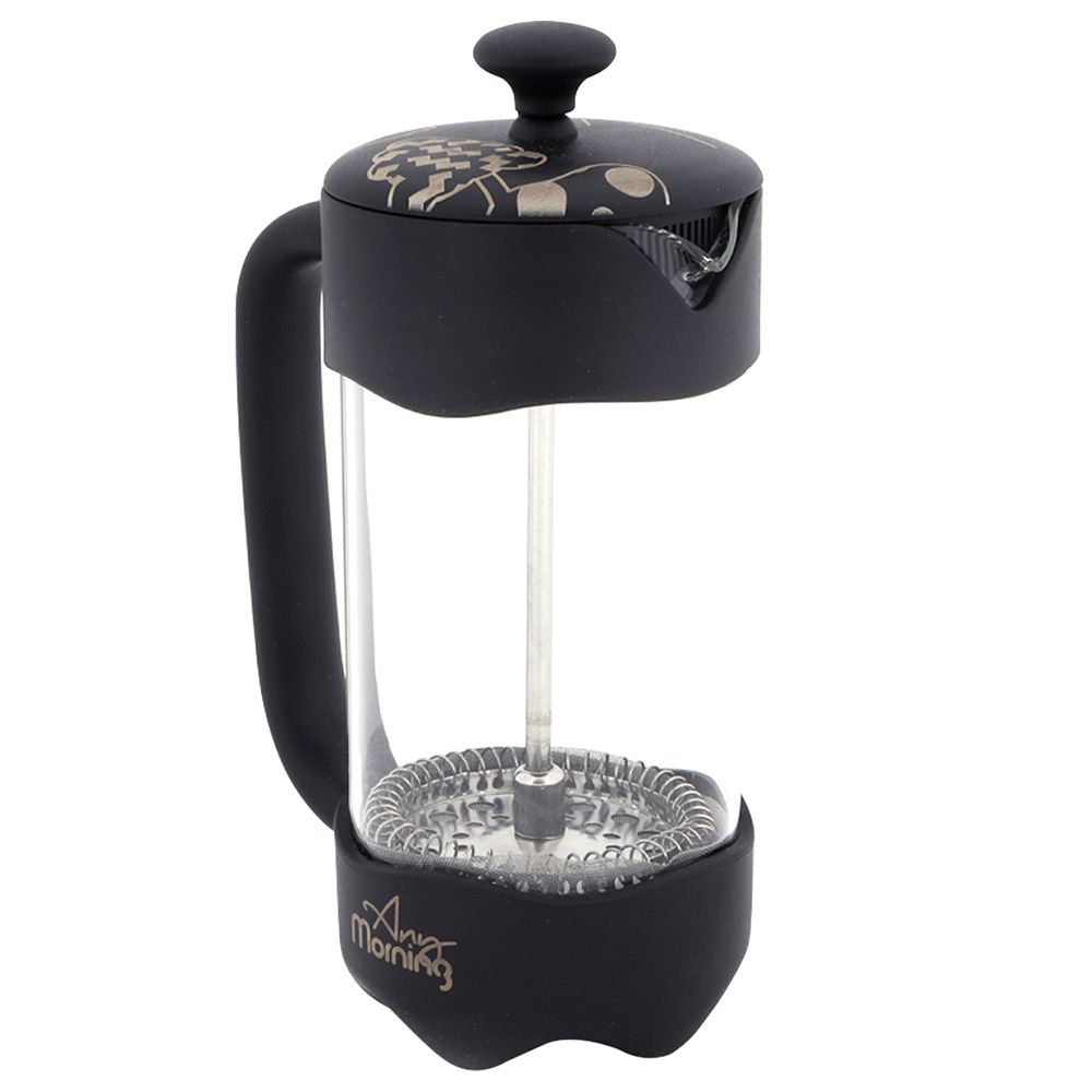 Any Morning - FY92 French Press Coffee and Tea Maker 350ml - Black