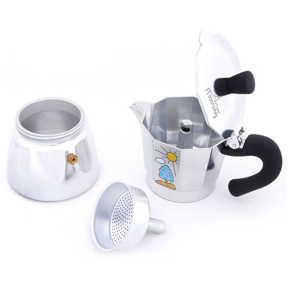 Any Morning - Hes-6 Espresso Maker 240ml - Silver