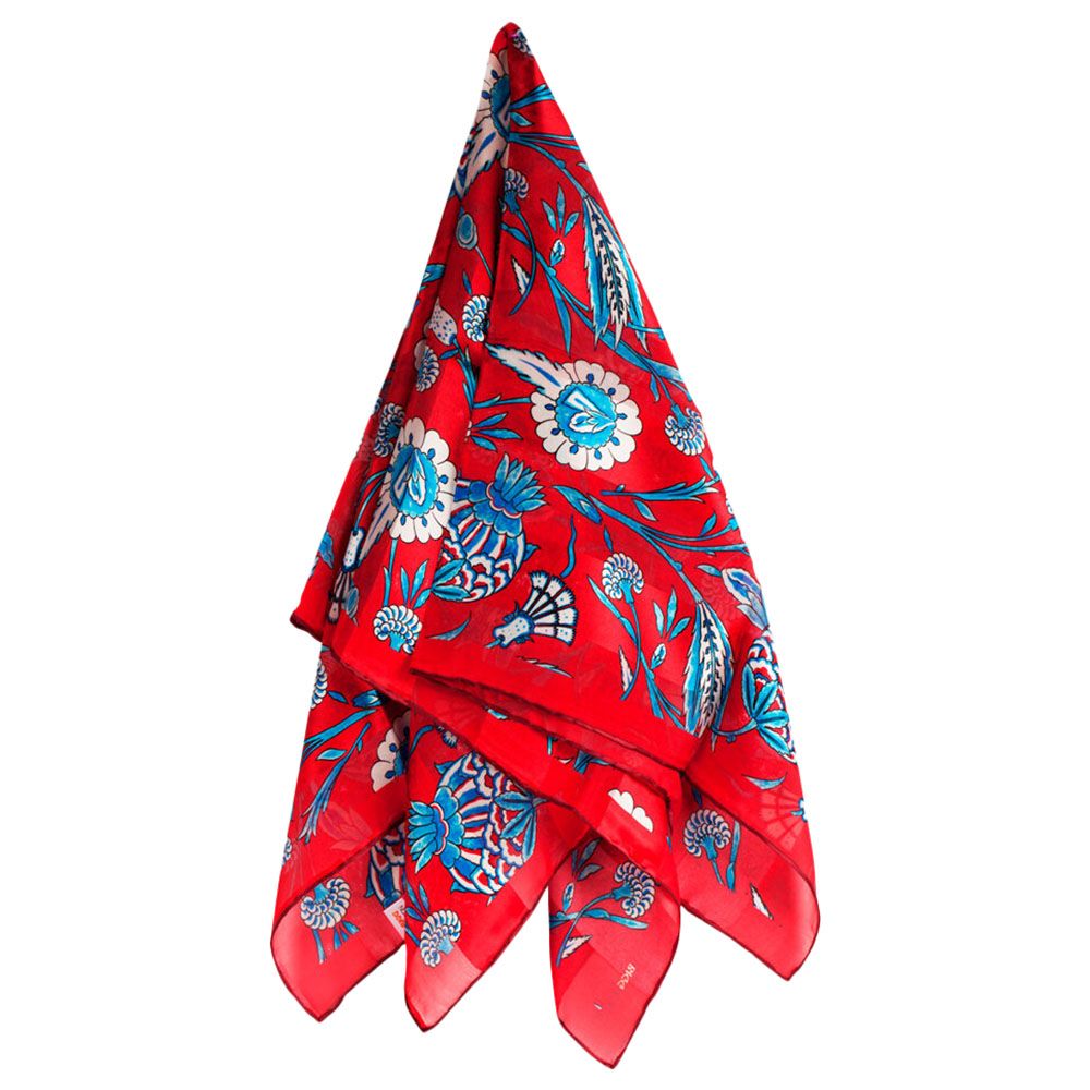 BiggDesign - Pomegranate Silk Scarf