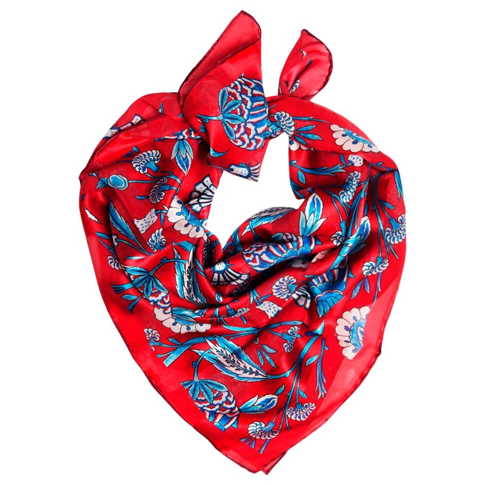 BiggDesign - Pomegranate Silk Scarf