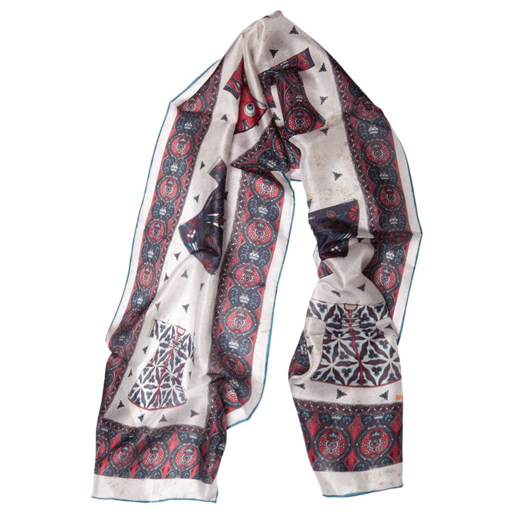 BiggDesign - Foulard en voile de soie Kaftan Scarf