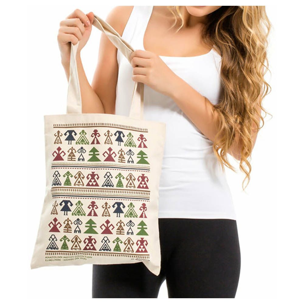 Biggdesign - Strap Tote Cloth Bag - Cream