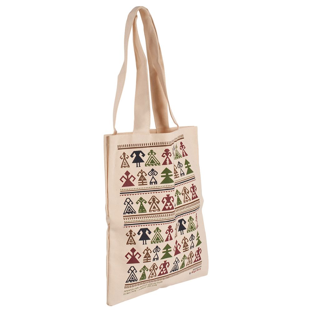 Biggdesign - Strap Tote Cloth Bag - Cream