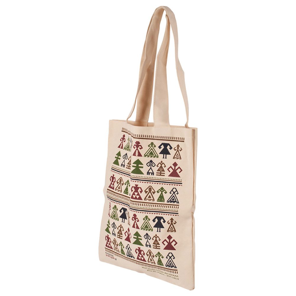 Biggdesign - Strap Tote Cloth Bag - Cream