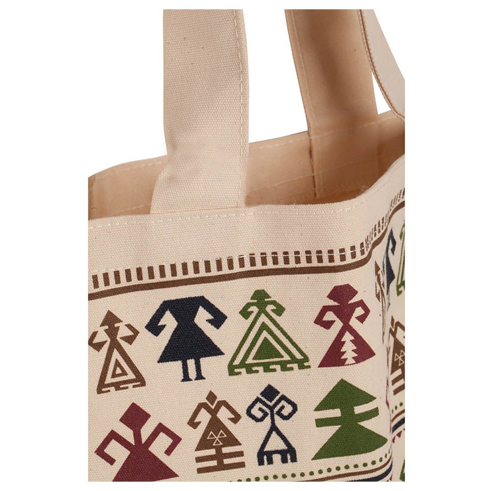 Biggdesign - Strap Tote Cloth Bag - Cream