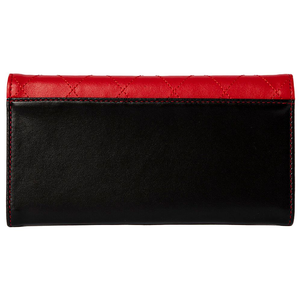 BiggDesign - Cats Embroidered Wallet - Red