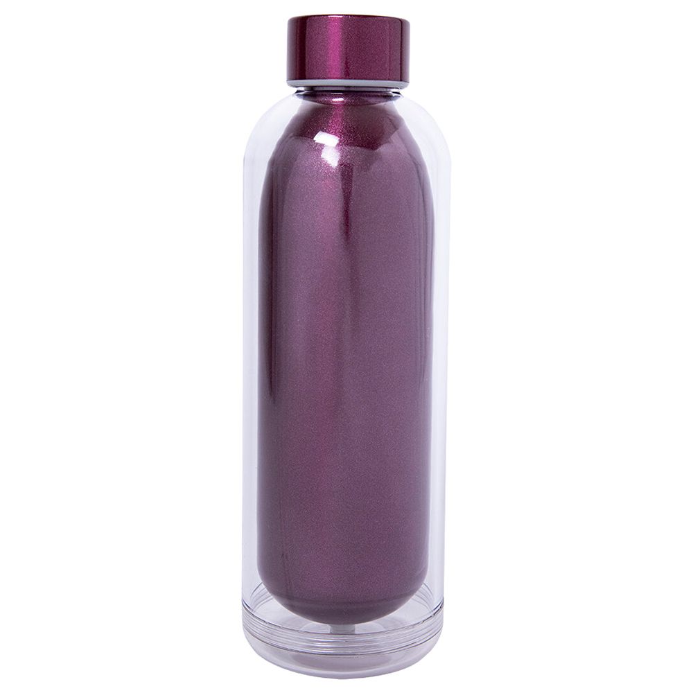 BiggDesign - Cats Print Water Bottle - Purple