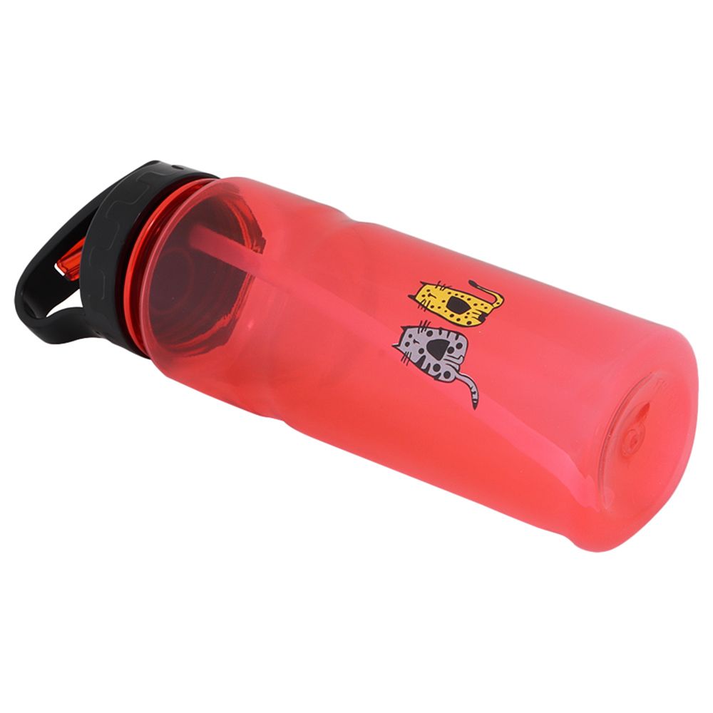 Biggdesign - Cats Tritan Flask - 650 ml - Red