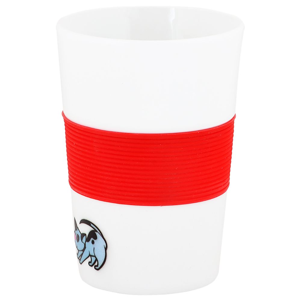 Biggdesign - Cats Ceramic Mug - 500 ml - White/Red