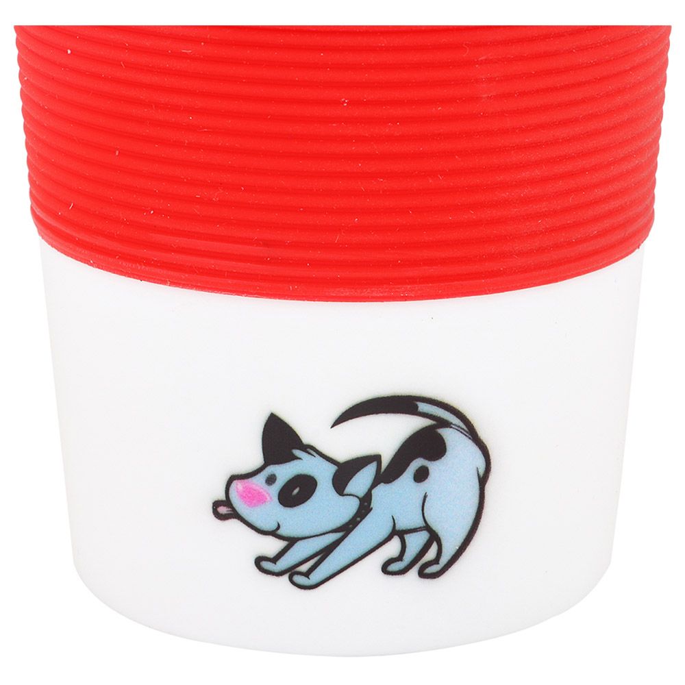 Biggdesign - Cats Ceramic Mug - 500 ml - White/Red