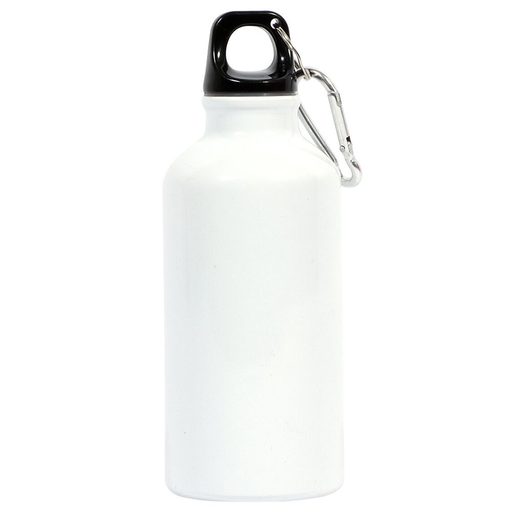 BiggDesign - Dogs Print Aluminium Water Bottle - 400 ML - White