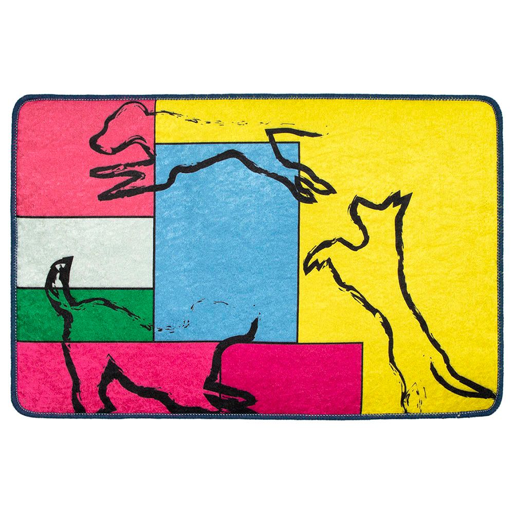 BiggDesign - Dogs Print Platform Door Mat 