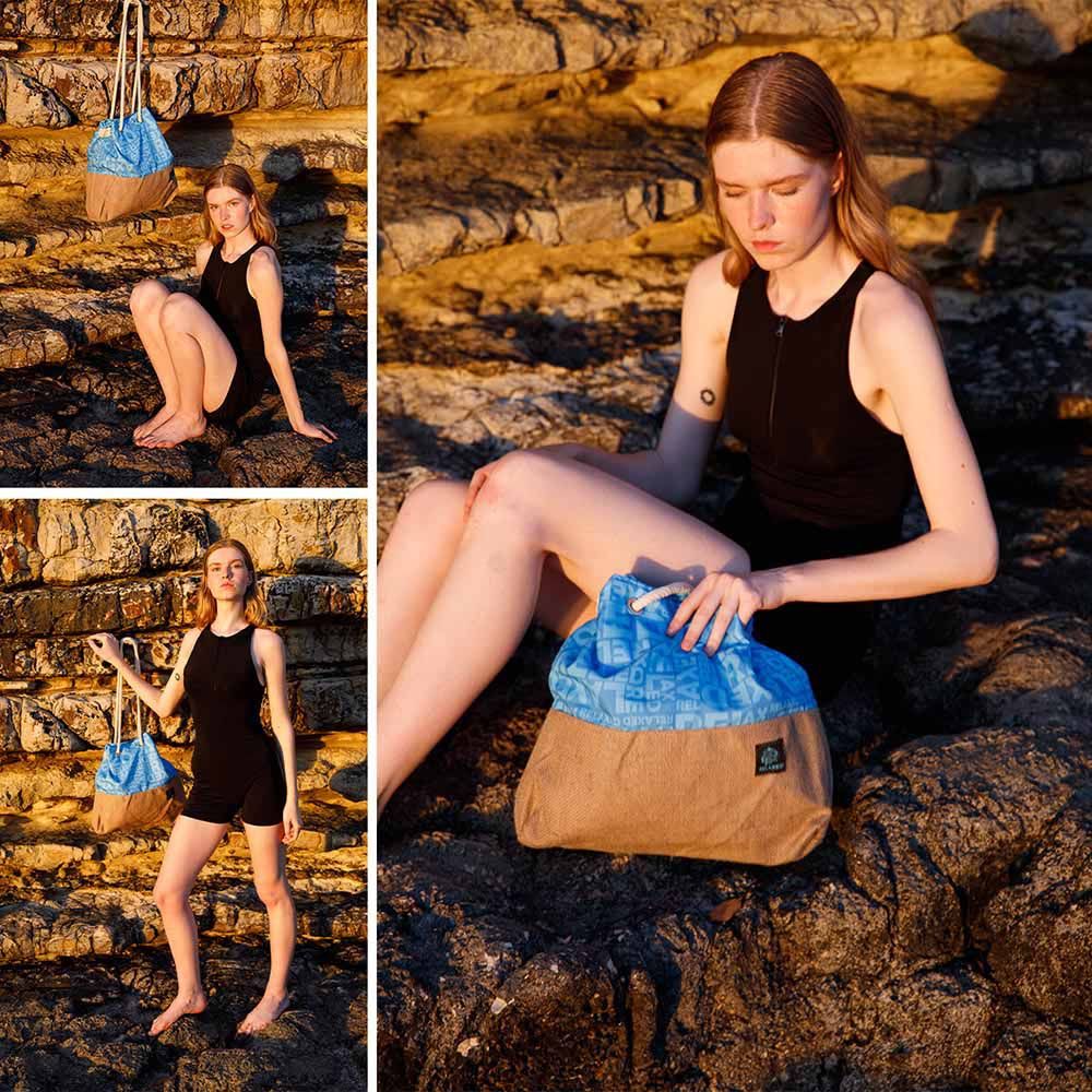 BiggDesign - Moods Up Relaxed Jute Bag