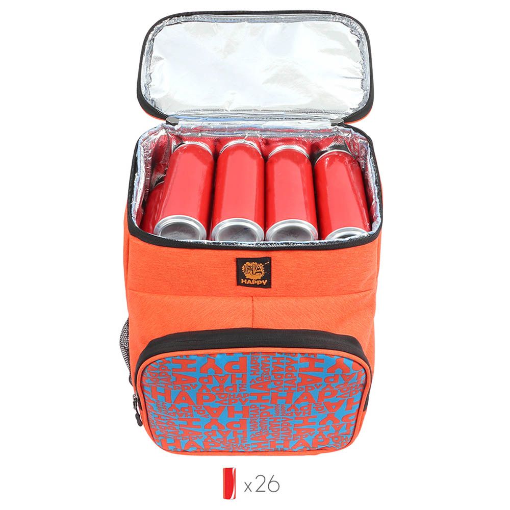 Biggdesign - Moods Up Happy Insulated Backpack - Orange