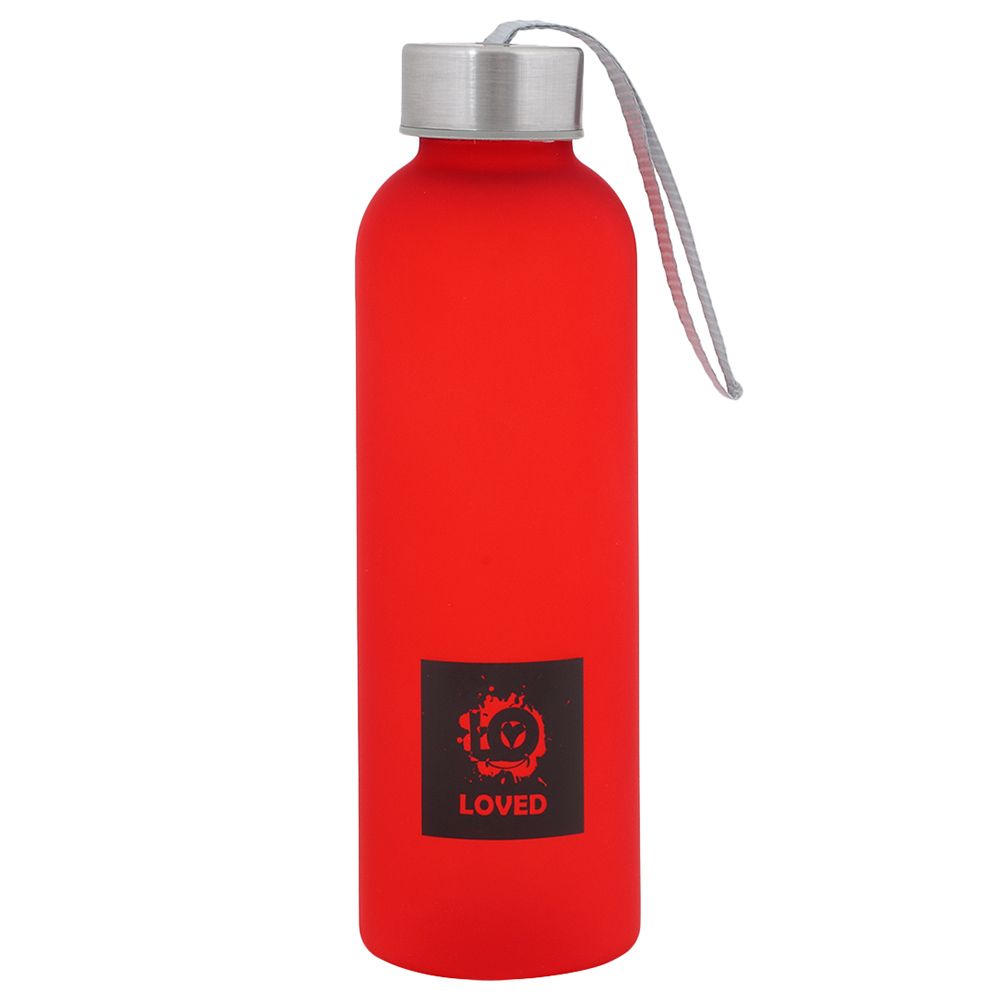 Biggdesign - Moods Up Loved Water Bottle - 580 ml - Red