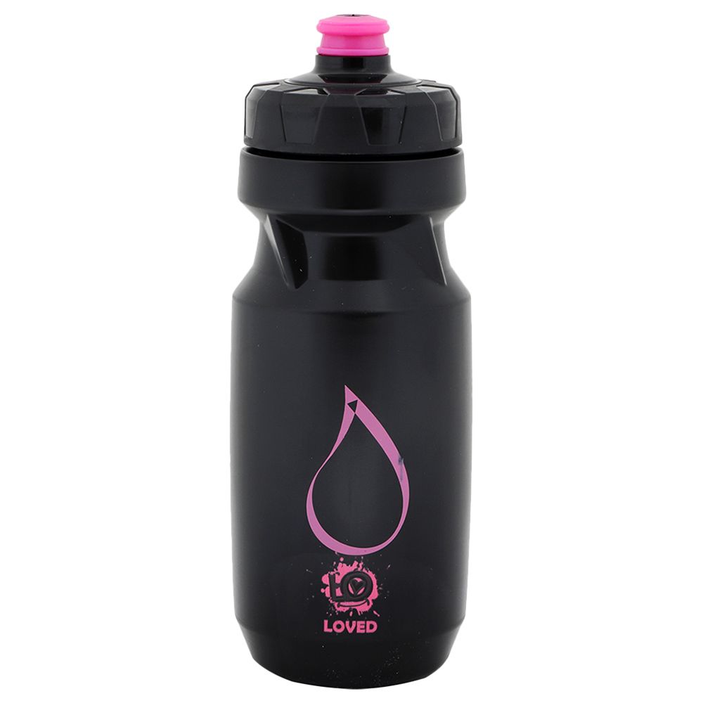 Biggdesign - Moods Up Love Water Bottle - 600 ml - Black