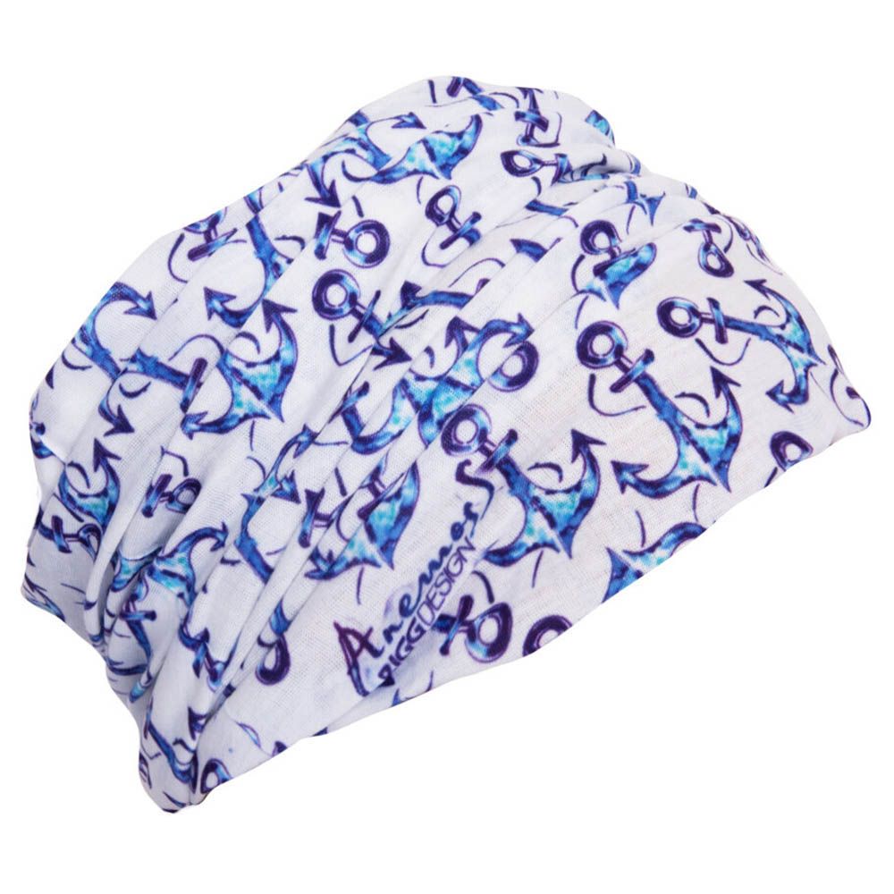 Anemoss - Anchor Bandana - Blue