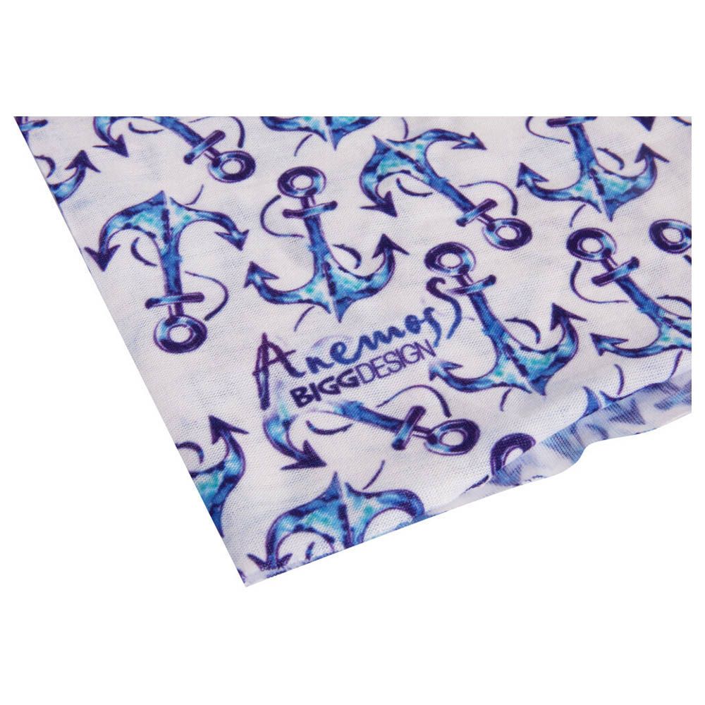 Anemoss - Anchor Bandana - Blue