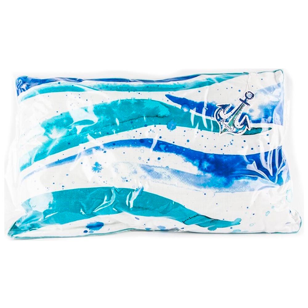 Anemoss - Wave Patterned Rectangular Decorative Pillow