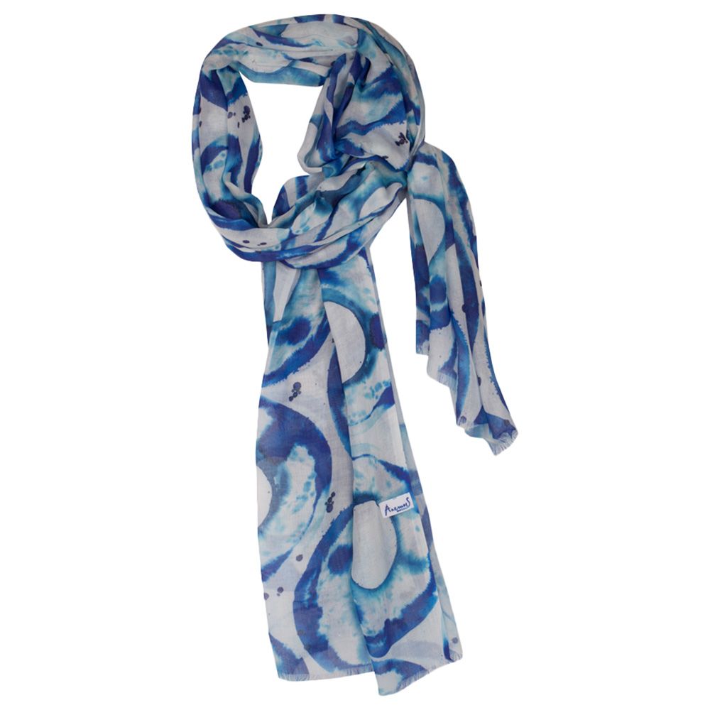 Anemoss - Scarf - Blue