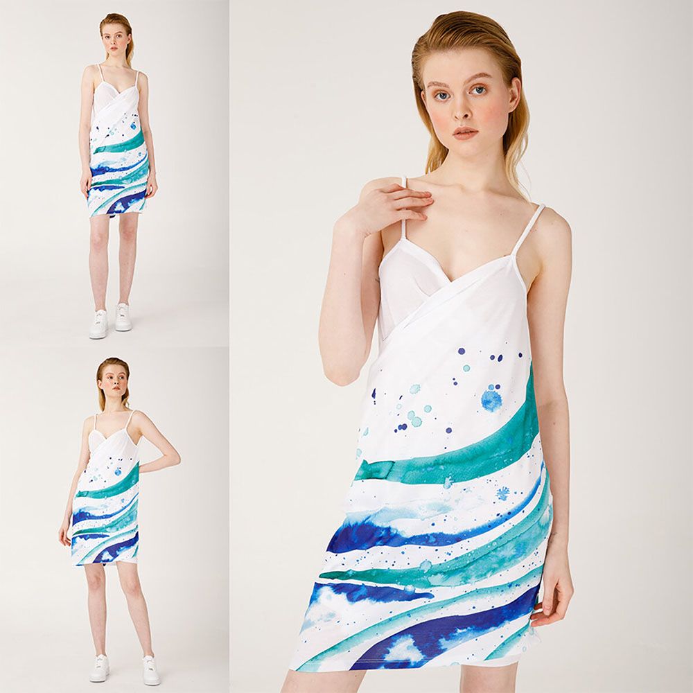 Anemoss - Waves Beach Dress - 74cm