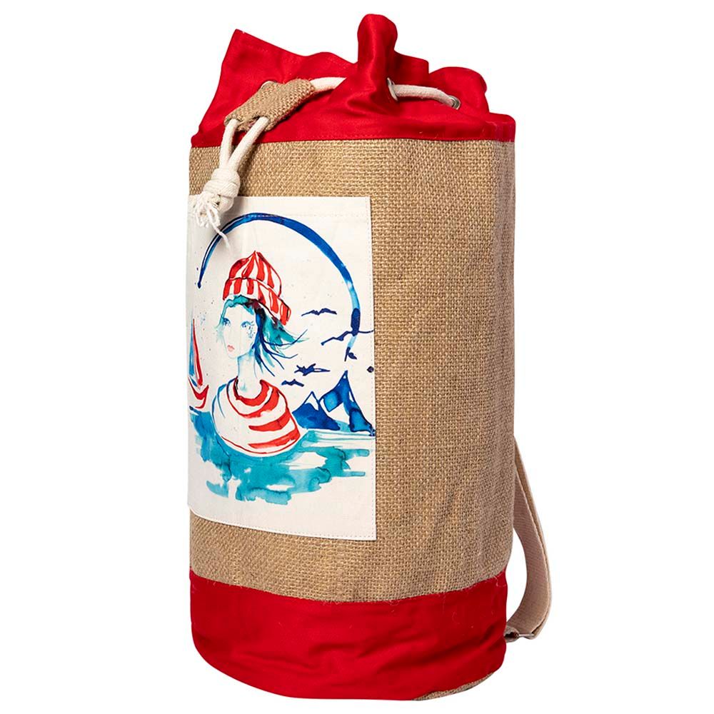 Anemoss - Sailor Girl Jute Bag