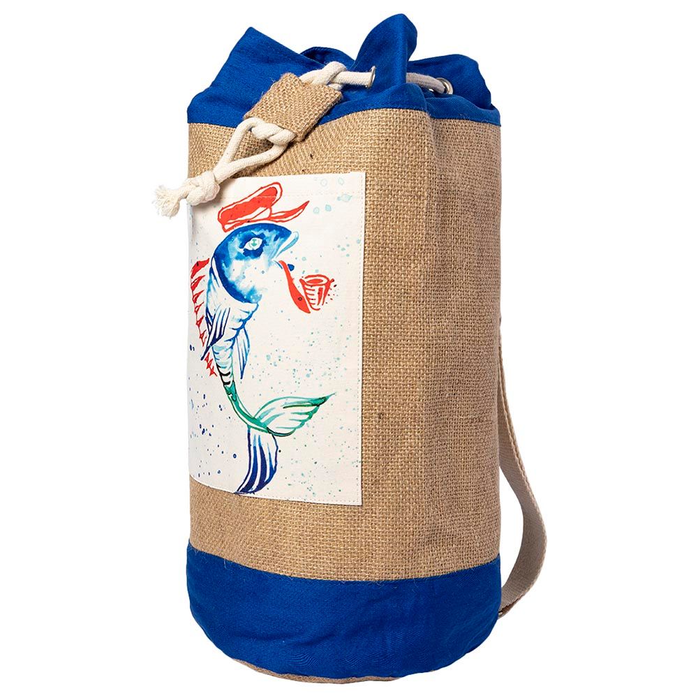 Anemoss - Captain Fish Jute Bag