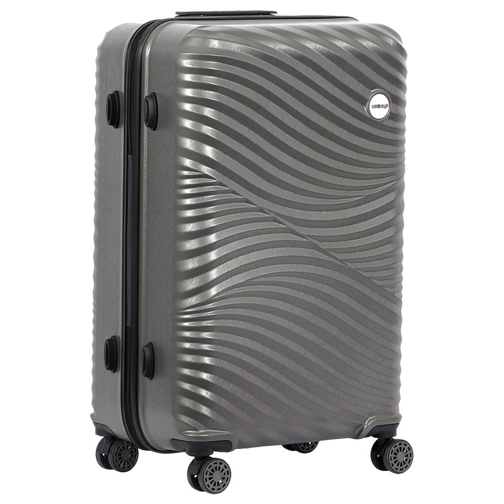 BiggDesign - Moods Up Hard Luggage Sets w/ Spinner Wheels - 3pcs - Anthracite