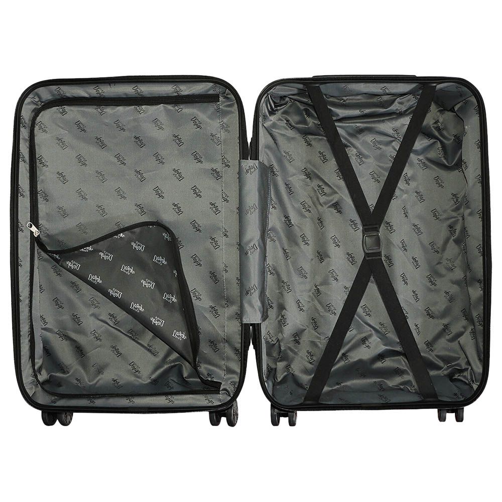 BiggDesign - Moods Up Hard Luggage Sets w/ Spinner Wheels - 3pcs - Anthracite