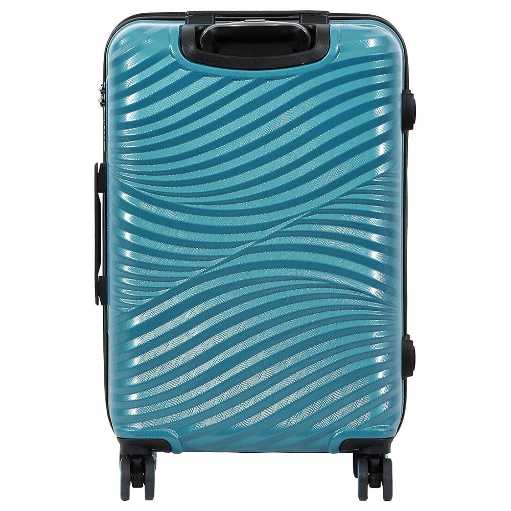 BiggDesign - Moods Up Hard Luggage Sets w/ Spinner Wheels Steel - 3pcs - Blue