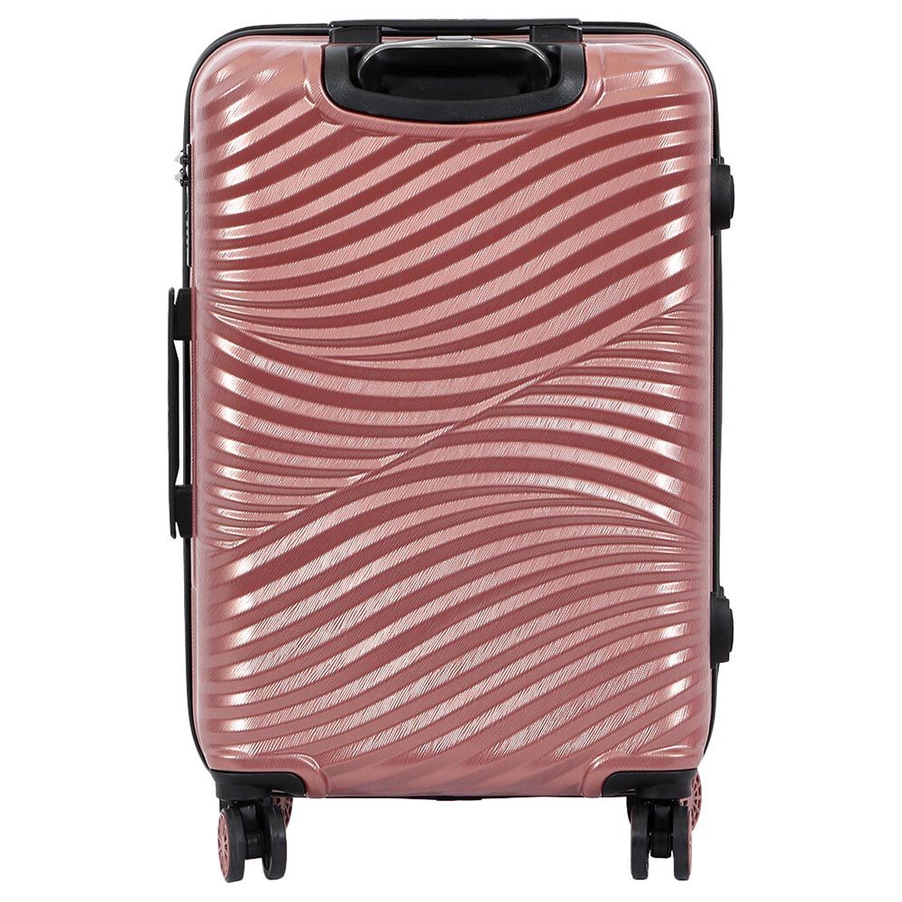 BiggDesign - Moods Up Hard Luggage Sets w/ Spinner Wheels - 3pcs - Rosegold