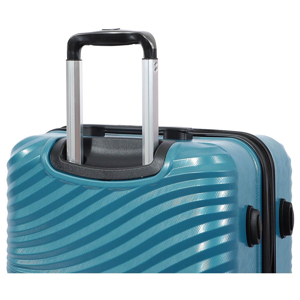 BiggDesign - Moods Up Medium Suitcase w/ Wheels - Steel Blue - 24-Inch