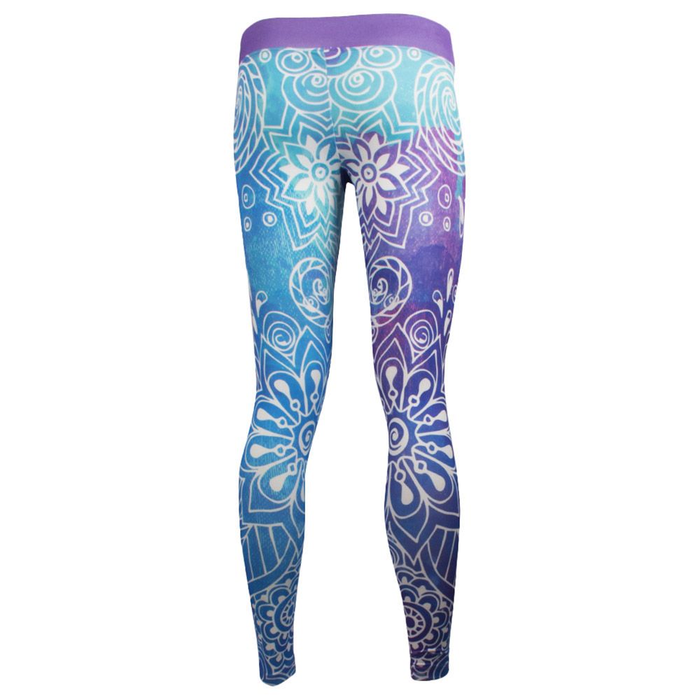 BiggYoga - Karma Tights - Blue/Purple