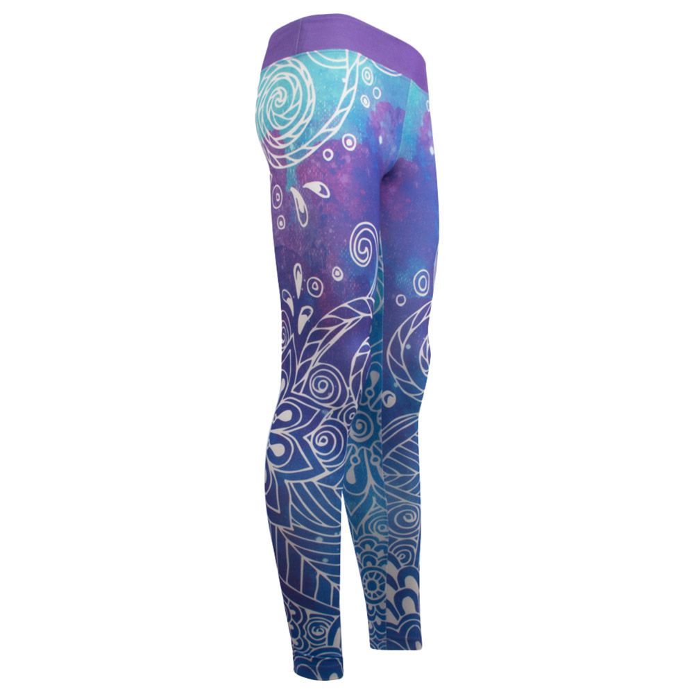 BiggYoga - Karma Tights - Blue/Purple