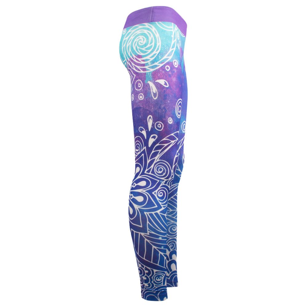 BiggYoga - Karma Tights - Blue/Purple