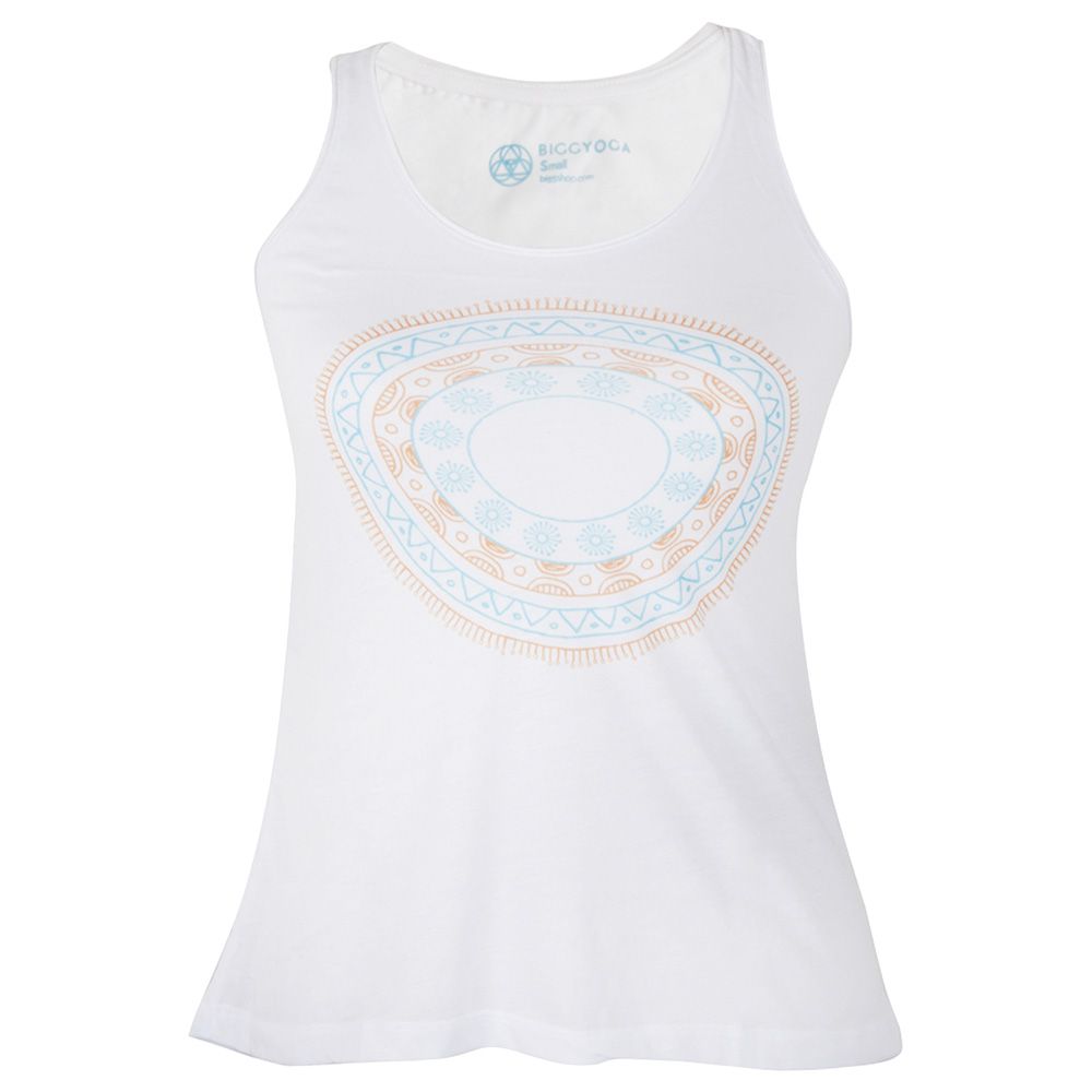 BiggYoga - Chakra Vest - White