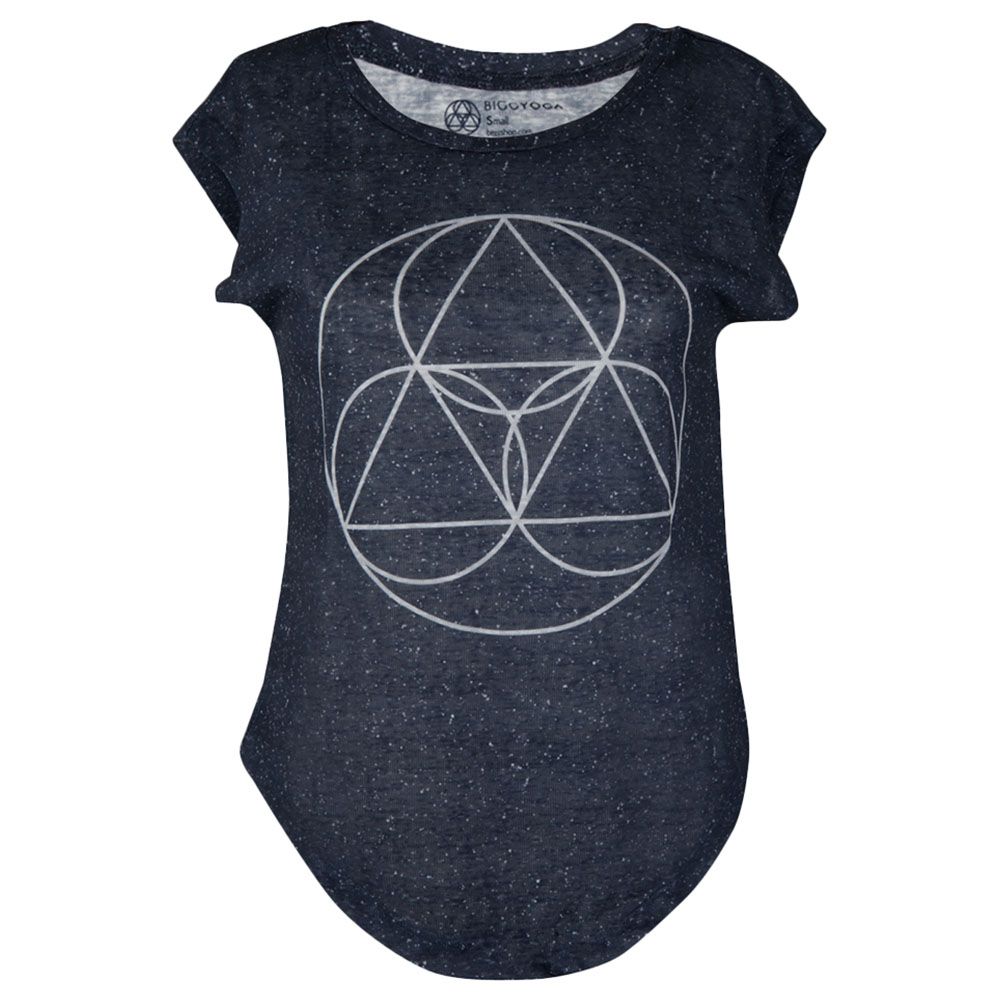 BiggYoga - Namaste T-Shirt - Anthracite