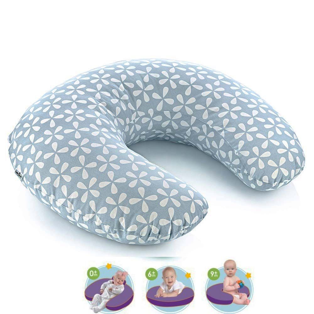 Babyjem - Breastfeeding & Soft Padding Support Cushion - Blue