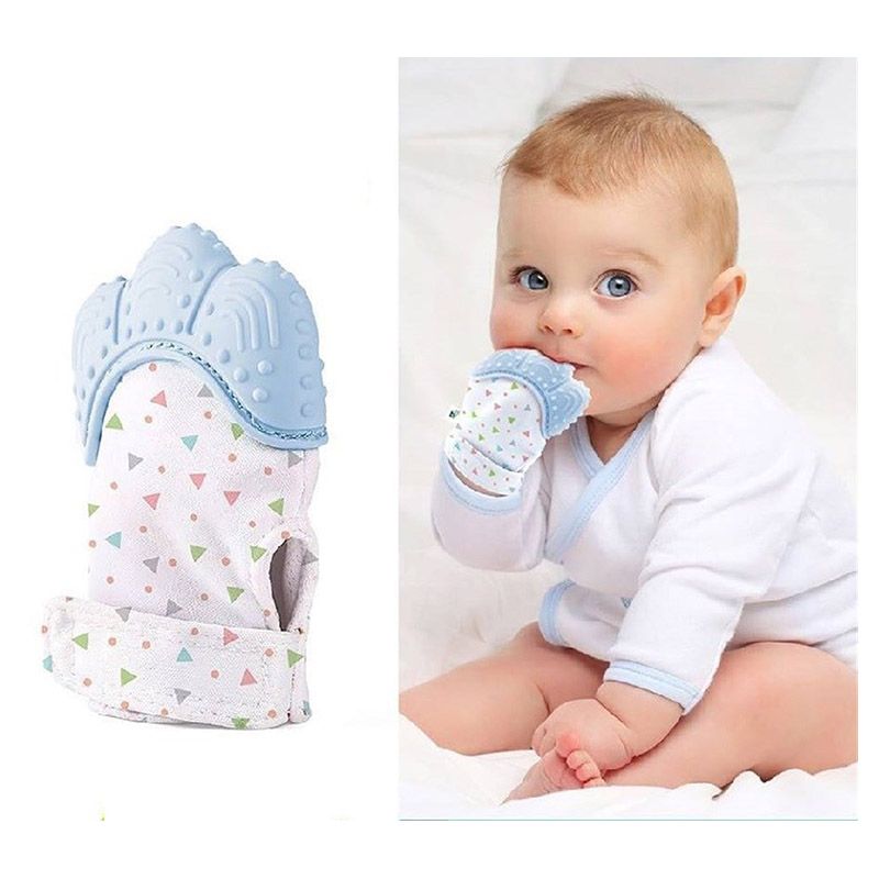 BabyJem - Baby Gloves Scratch -Blue