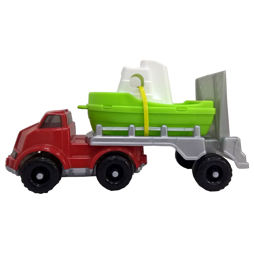 Pilsan - Master Transport Truck With Green Ship