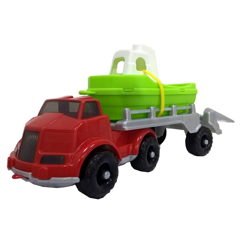 Pilsan - Master Transport Truck With Green Ship